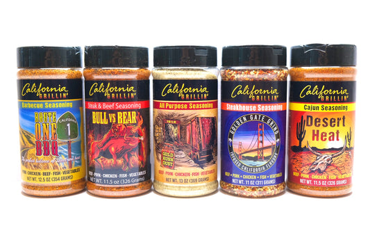California Grillin Seasonings 5 pack